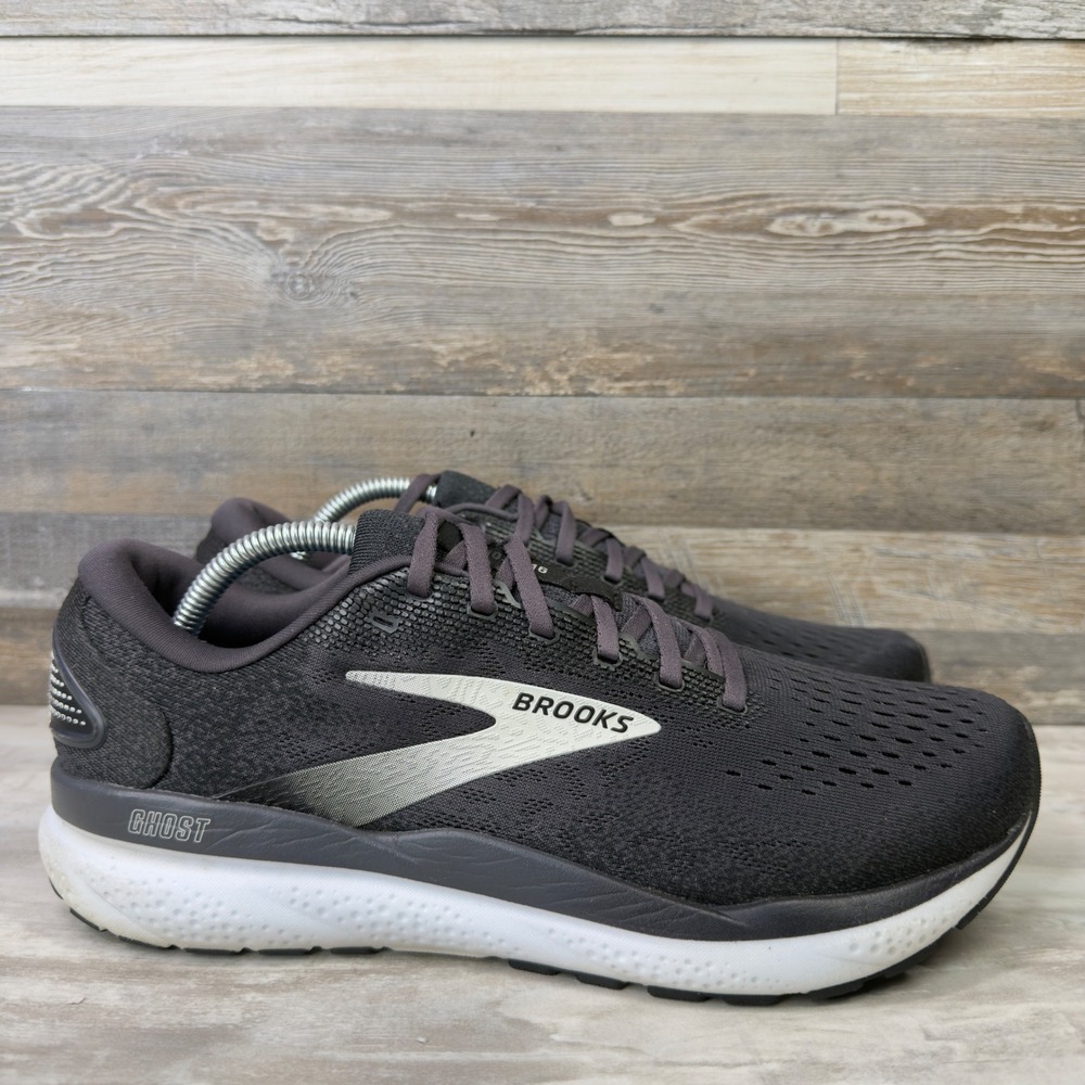 Brooks Ghost 16 Womens Size 11.5 Running Shoes Neutral Cushion Black 1204071B090